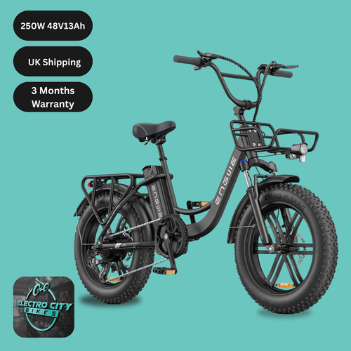 ENGWE L20 Step-Thru E-Bike 250W, 140KM Range, 25KM/H, Front Suspension