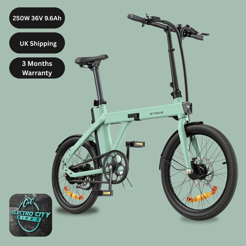 ENGWE P20 Folding Urban E-Bike – 18.5kg Lightweight, Torque Sensor, Belt Drive
