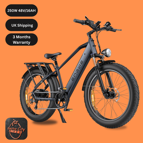 ENGWE E26 All-Terrain E-Bike 250W, 140KM Range, Dual Suspension