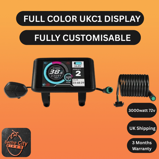 E-Bike Conversion Kit with All Batteries 3000W 72V 60A MTX Rim 27.5