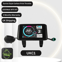 EBike Conversion Kit with Battery 1500W Sine Wave MTX UK