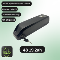 EBike Conversion Kit with all Batteries 2000W Sine Wave MTX UK 27.5