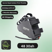 E-Bike Conversion Kit with all Batteries 2000watt MTX RIM 27.5