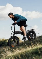Engine X 250W Foldable E-Bike | 100 km Range, 25 km/h Max Speed, Full Suspension