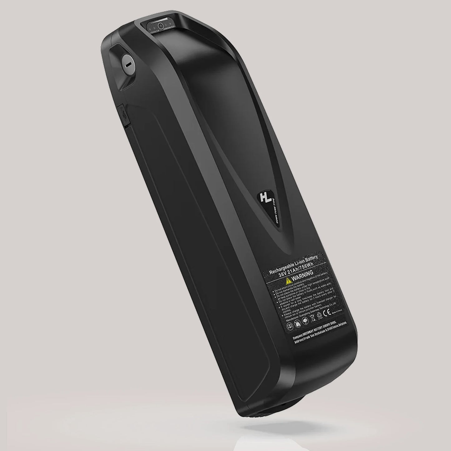 36V battery 13AH Hailong Downtube E bike Battery