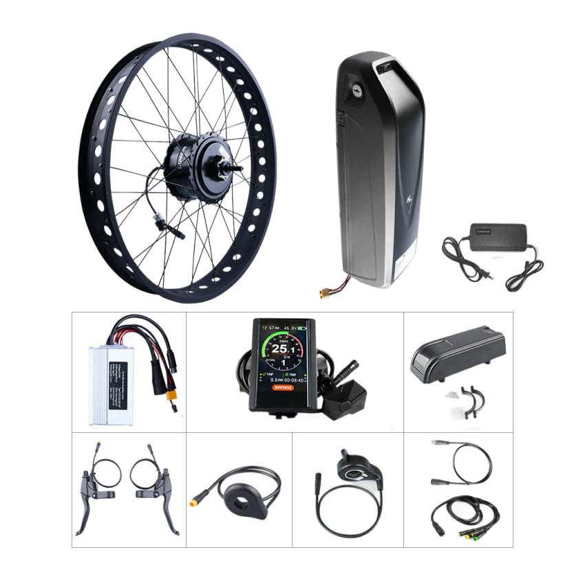 Bafang 20/26 (inch) 750W 48V Fat Bike Electric Cassette Rear Hub