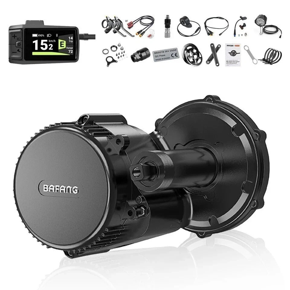 52V 750w Bafang mid-Drive E-Bike Motor Kit + 52V 28AH (TRIANGLE) BATTERY