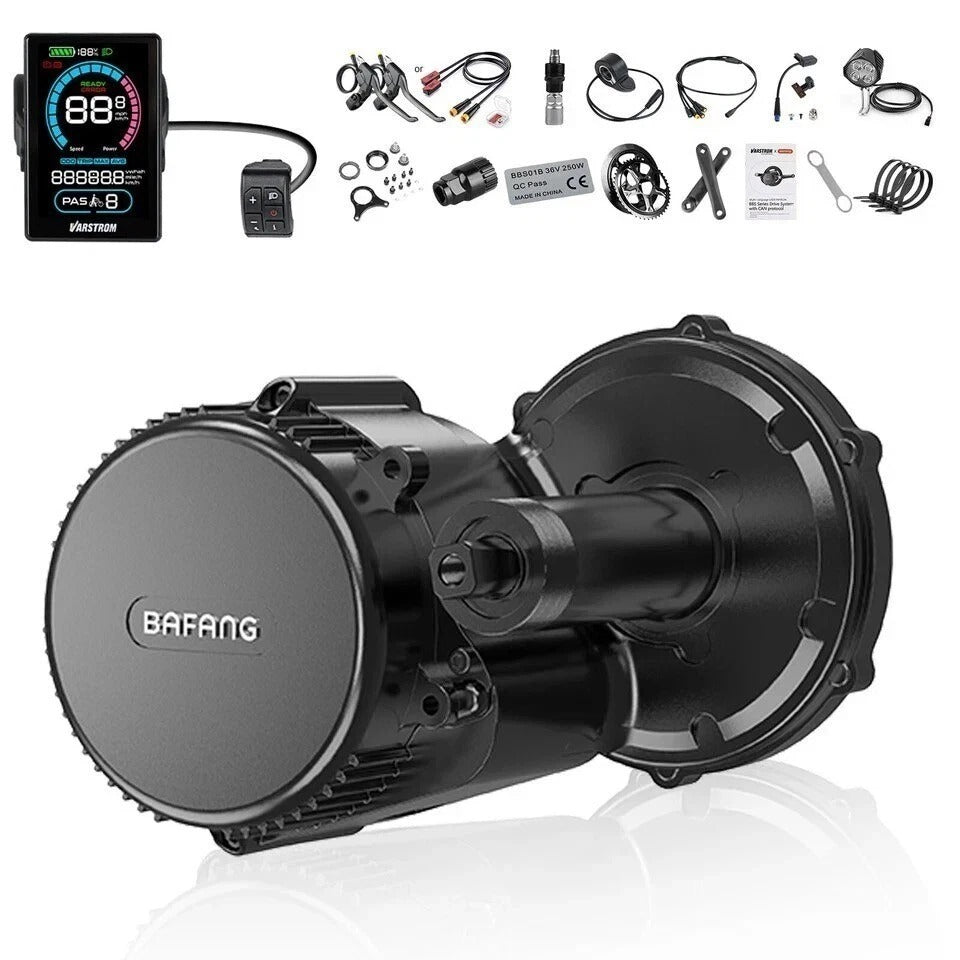 52V 750w Bafang mid-Drive E-Bike Motor Kit + 52V 28AH (TRIANGLE) BATTERY