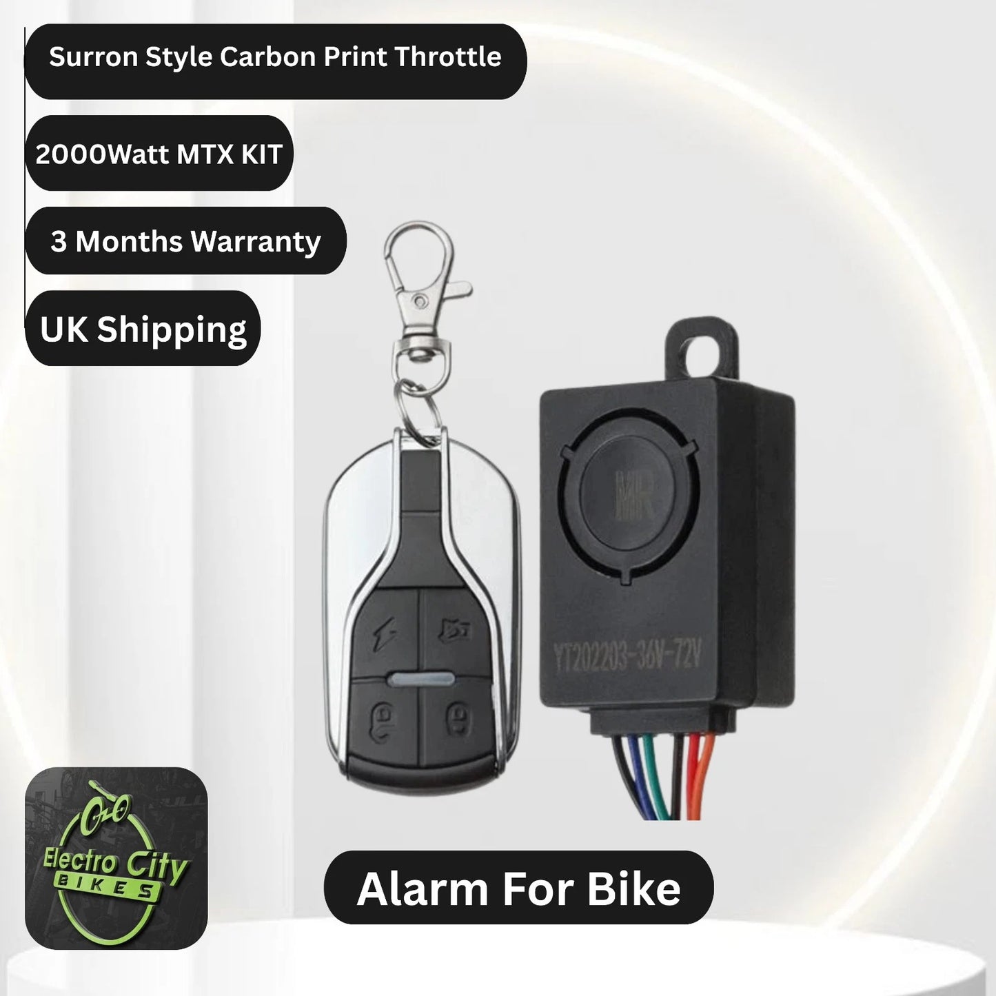 E-Bike Conversion Kit, 45A CONTROLLER ,MTX Rim, 2000W, 27.5/29/700C