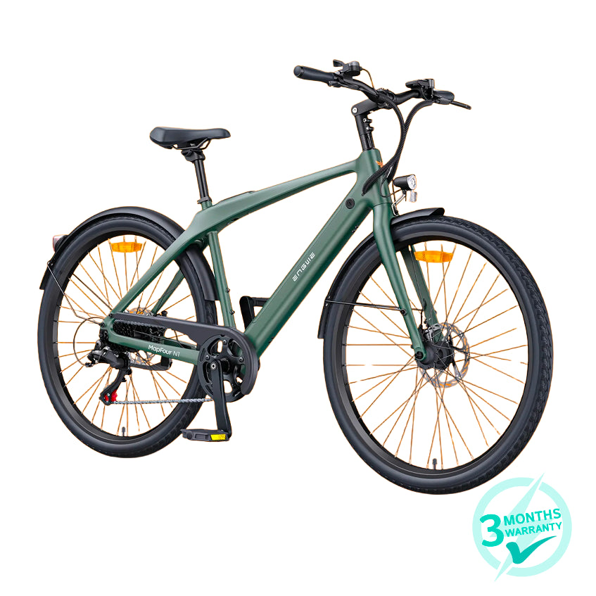 ENGWE N1 Air E-Bike 250W, Carbon Frame, 100KM Range, Lightweight City Ride