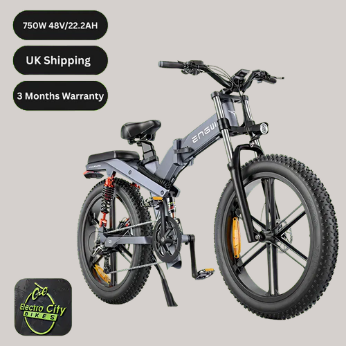 ENGWE X20 Foldable E-Bike 25KM/H Triple Suspension Electric Bike