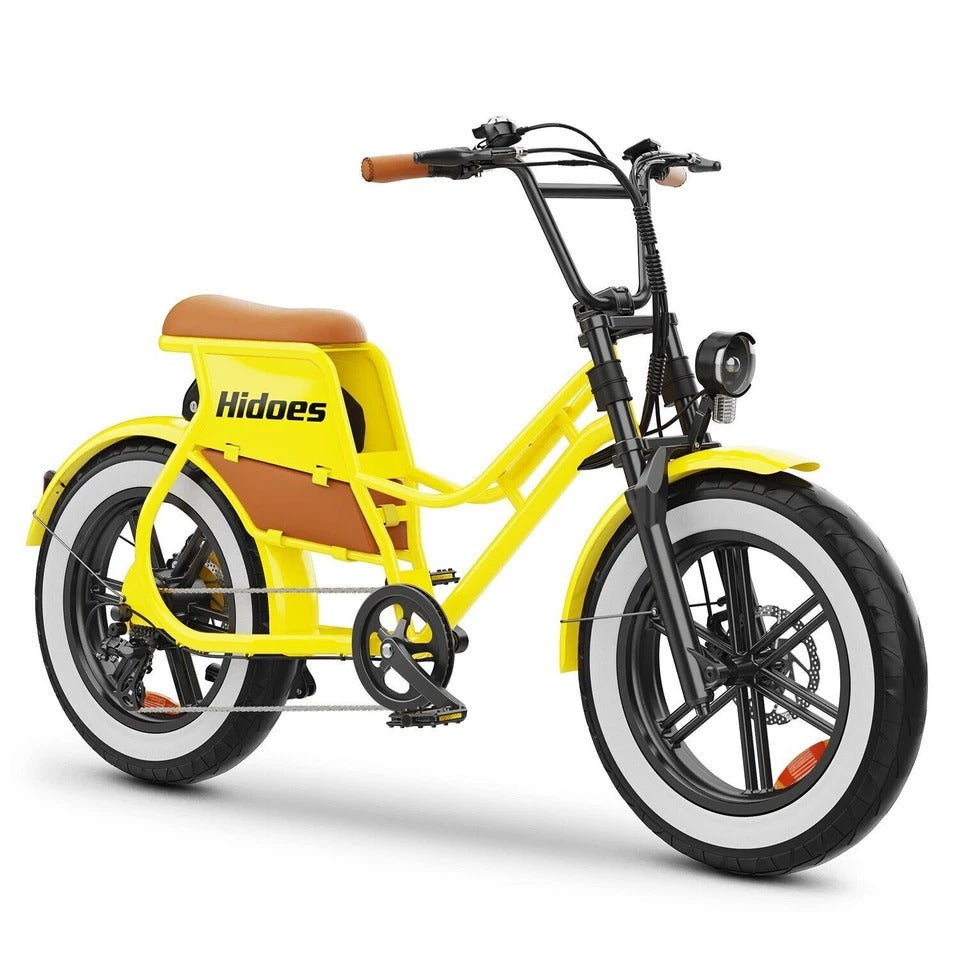 Hidoes C8 Electric Bike, 700W Fat Tire eBike with 48V 17Ah Battery, 50 Miles