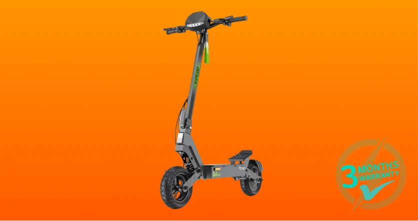 VIPCOO VS3 Adult Off-Road Electric Scooter – 800W Motor, 48V 15.6Ah Battery