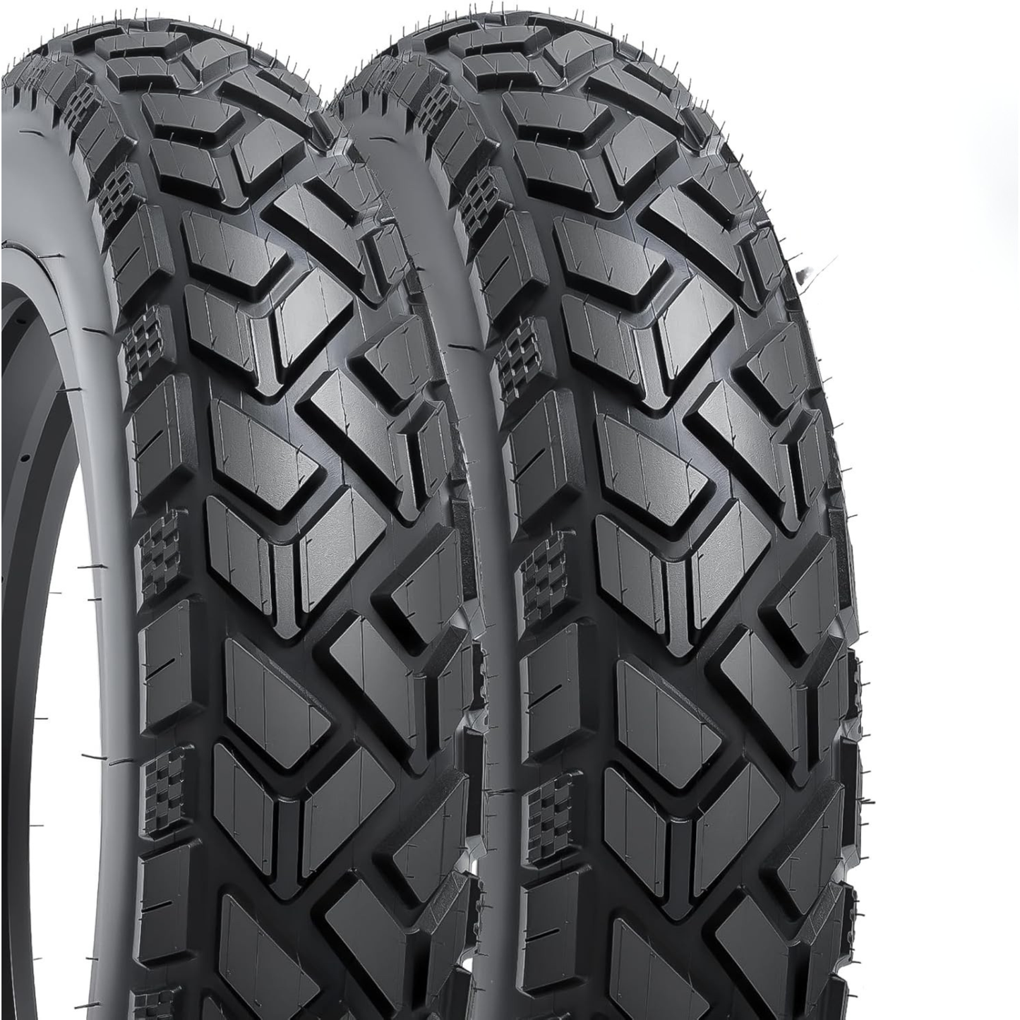 20 x 4.0 Foldable Fat Bike Tyres & Inner Tubes Set – 102-406, E-Bike, Snow & Sand