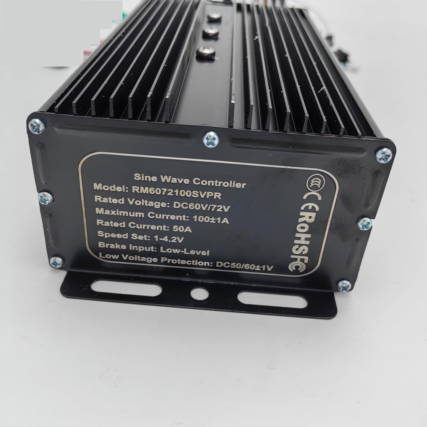 48V/60V/72V 3000W–5000W 100A Sine Wave eBike Controller | 24 MOSFET | Self-Learning | Regenerative Braking | IP65 | Optional UKC1 or SW900 LCD Display