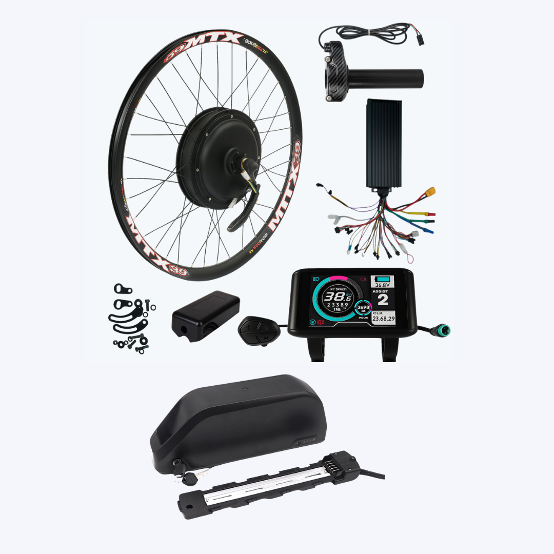 E-Bike Conversion Kit with Batteriy 2000watt 45A MTX