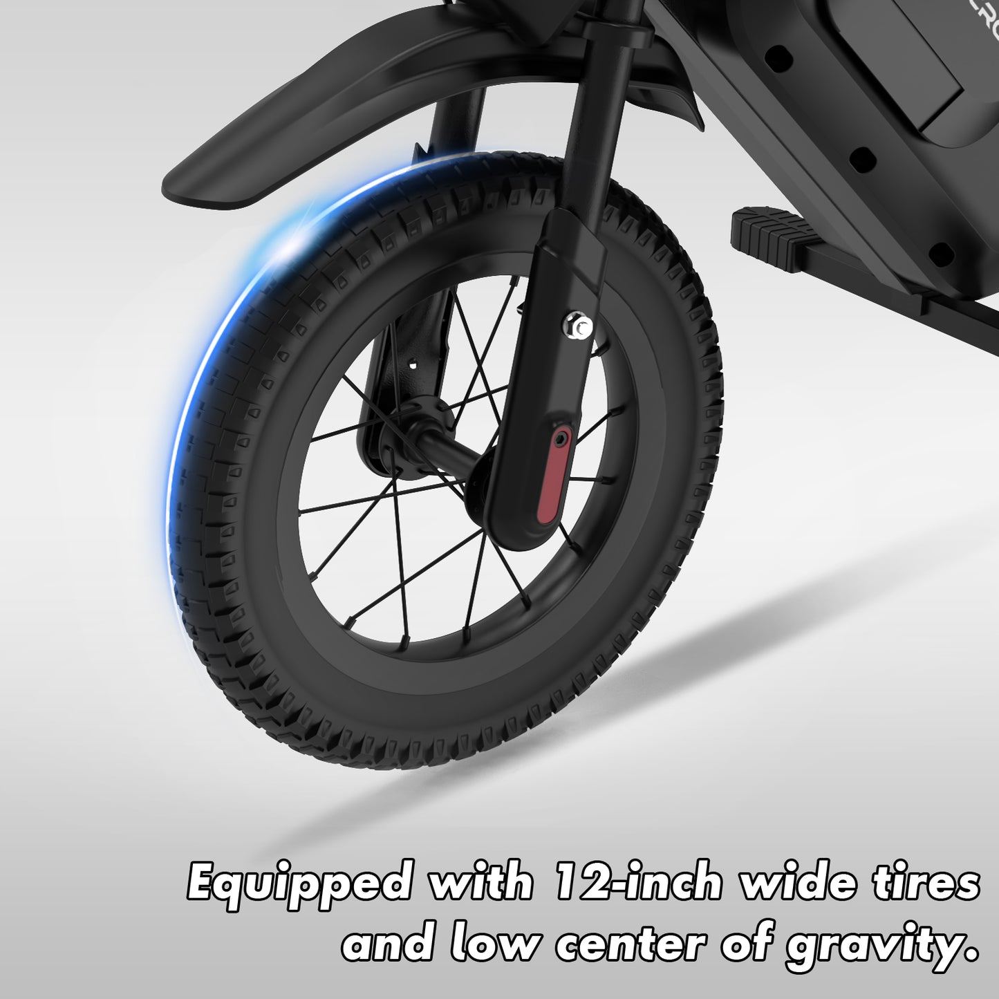 EVERCROSS PLUS Kids Electric Dirt Bike 150W Ride On Motorcycle with Adjustable Speed 8/16 km/h, 12 Inch Tires, Up to 10 km Range for Kids Age 3-12