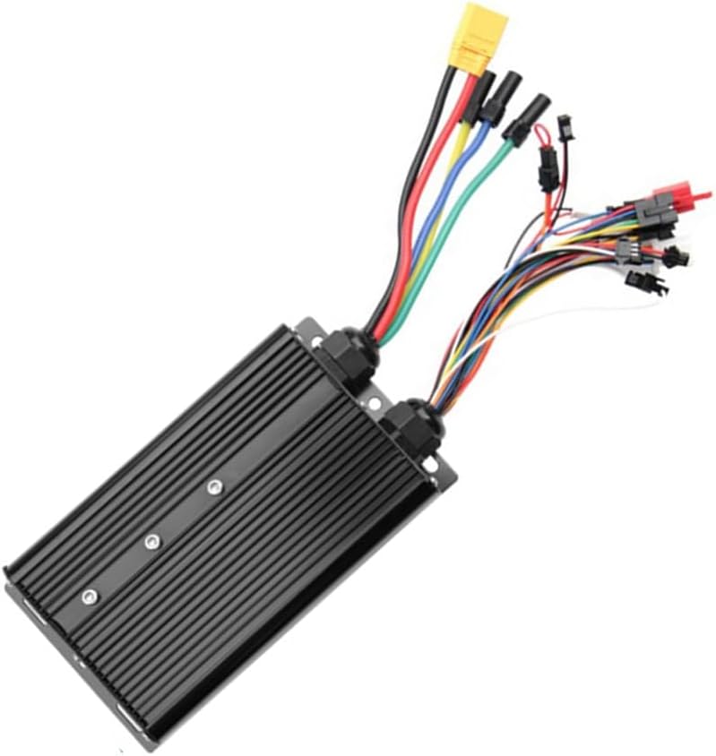 3000W 60A Programmable Sine Wave E-Bike Controller 72V with XT90 & XT150 Connectors
