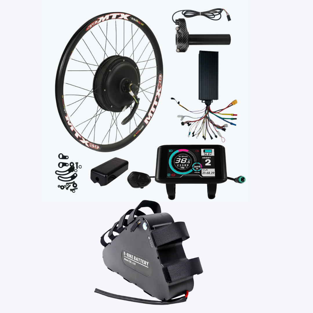 E-Bike Conversion Kit with Batteriy 2000watt 45A MTX