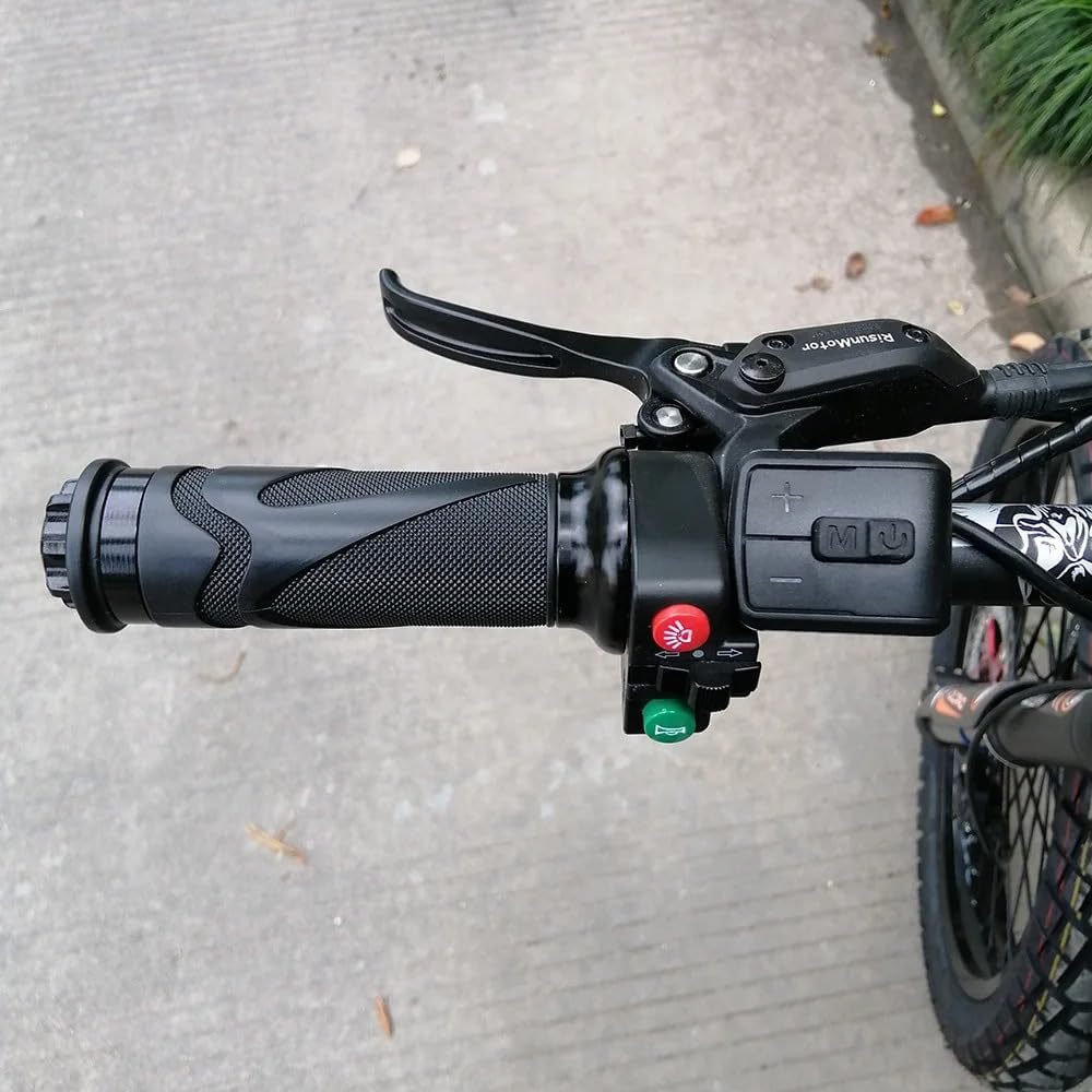 Full Twist Metal Ebike Throttle 36V-72V Universal SM Plug | Electric Bike Motor Conversion Kit Replacement