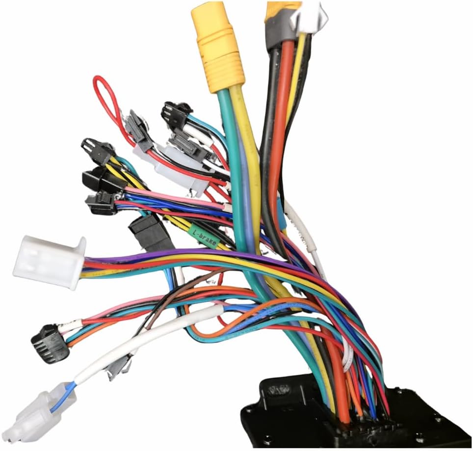30A 1000W Programmable Sine Wave E-Bike Controller 48V–52V | XT90 Battery Connector & MT60 Phase Connectors
