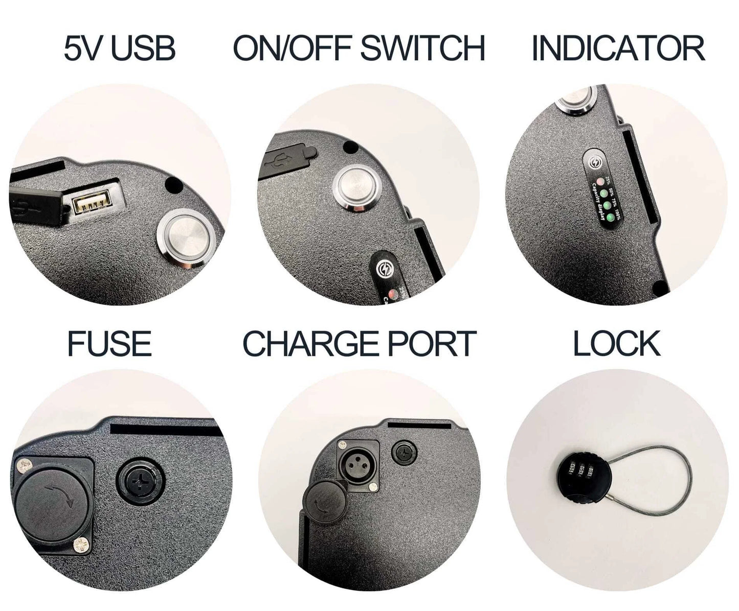 72v 20ah Triangle E bike Battery 60A BMS Samsung 21700 50S (High Quality)