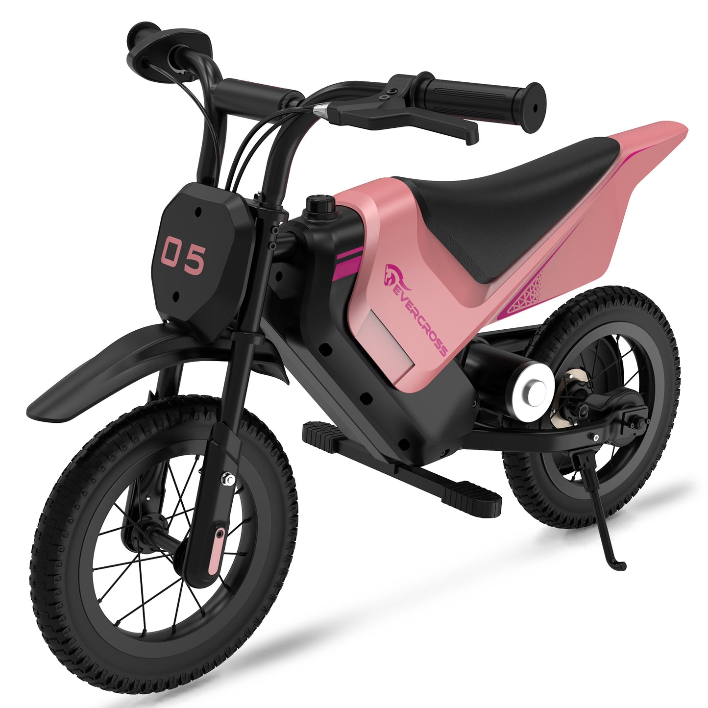 EVERCROSS PLUS Kids Electric Dirt Bike 150W Ride On Motorcycle with Adjustable Speed 8/16 km/h, 12 Inch Tires, Up to 10 km Range for Kids Age 3-12