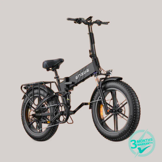 ENGWE ENGINE PRO 1000W Electric Bike – 20" Fat Tire, Folding, 48V E-Bike