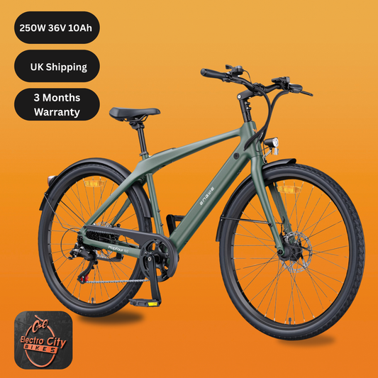 ENGWE N1 Air E-Bike 250W, Carbon Frame, 100KM Range, Lightweight City Ride