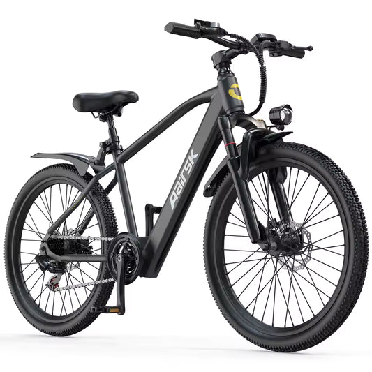 Aairsk GT300 Adult E-Bike – 250W Motor, 36V 10Ah Battery, 26" Fat Tire Electric Mountain Bike