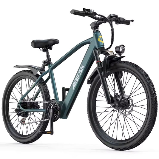 Aairsk GT300 Adult E-Bike – 250W Motor, 36V 10Ah Battery, 26" Fat Tire Electric Mountain Bike