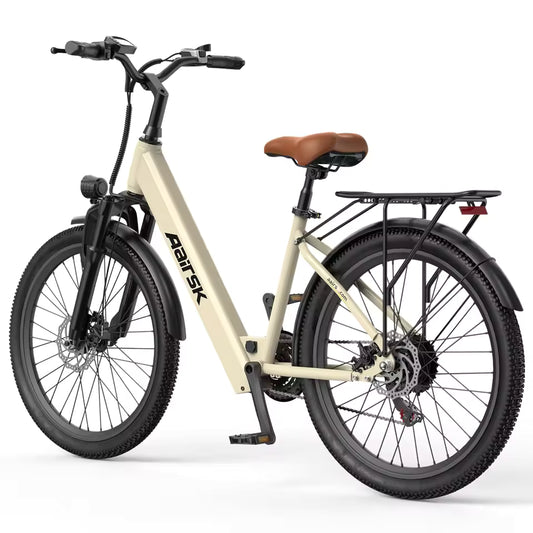 Aairsk SU7 Adult Electric Bicycle – 250W Motor, 36V 13Ah Battery, 24" Tire NFC City E-Bike