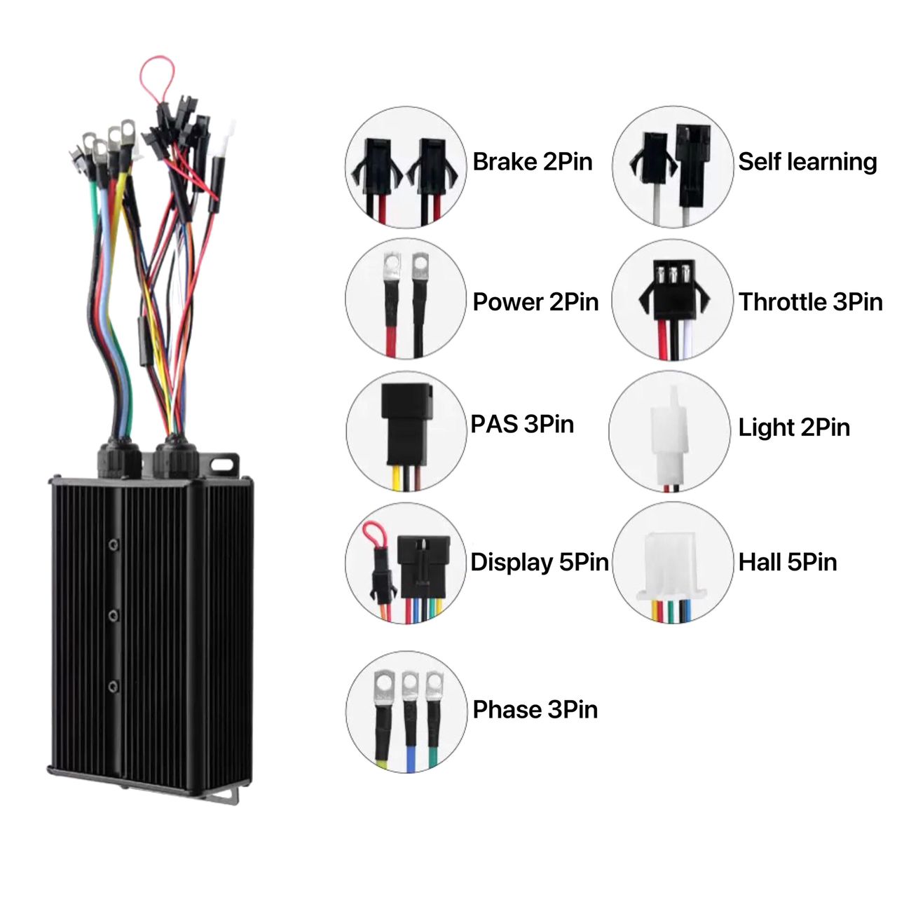 60a controller for 3000watt ebike kit