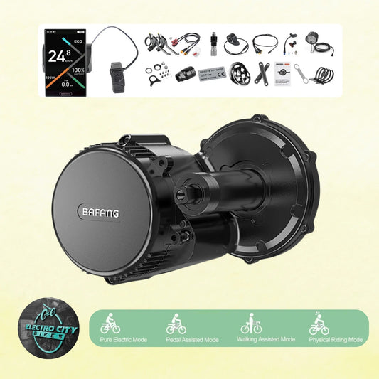 48V 750 Bafang Mid Drive Motor Kit BBS02B 68mm-100mm DIY Ebike Conversion Kits
