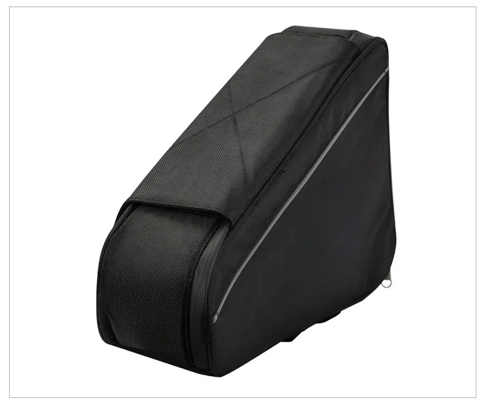 Triangle Battery Bag for Electric Bicycle 36V 48V 60V 72V E-Bike Frame Bag Black Battery Storage Box
