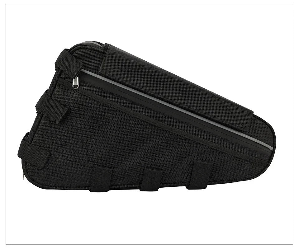 Triangle Battery Bag for Electric Bicycle 36V 48V 60V 72V E-Bike Frame Bag Black Battery Storage Box
