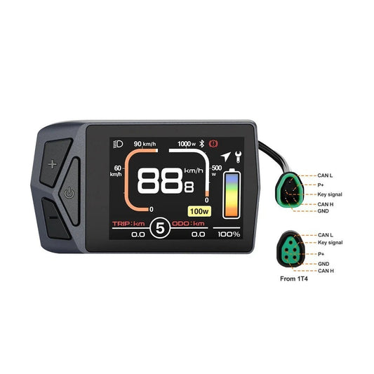 EKD01 2.4" HMI Display for Bafang BBSO1 BBSO2 Mid-Drive Kits (Bluetooth)
