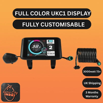 EBike Conversion Kit Amp 60A 72V High Torque & Power Kit Sine Wave MTX UK