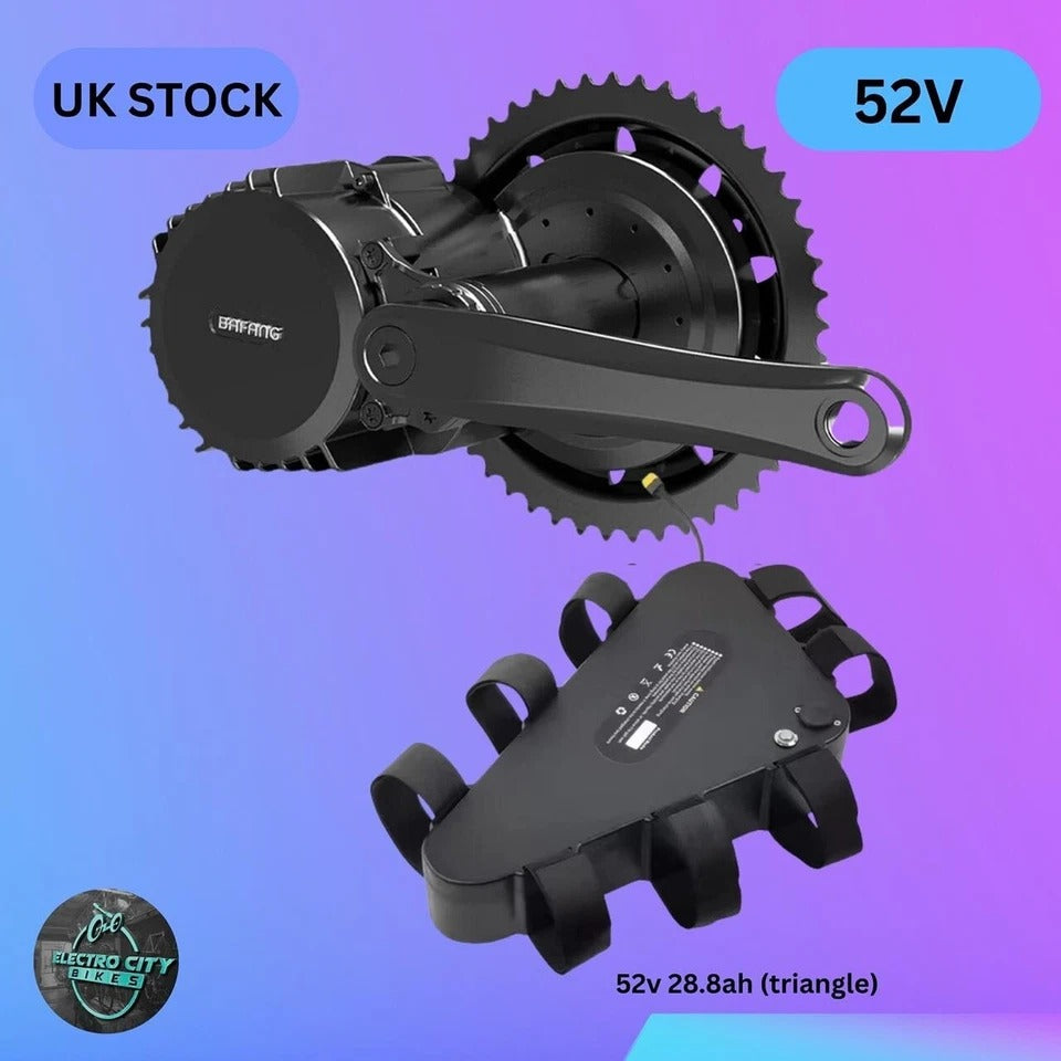 52V100OW Bafang Mid Drive Motor Kit BBS03 BBSHD Electric Bicycle Conversion Kits
