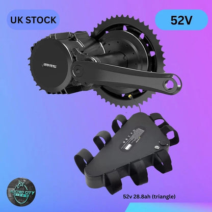 52V100OW Bafang Mid Drive Motor Kit BBS03 BBSHD Electric Bicycle Conversion Kits