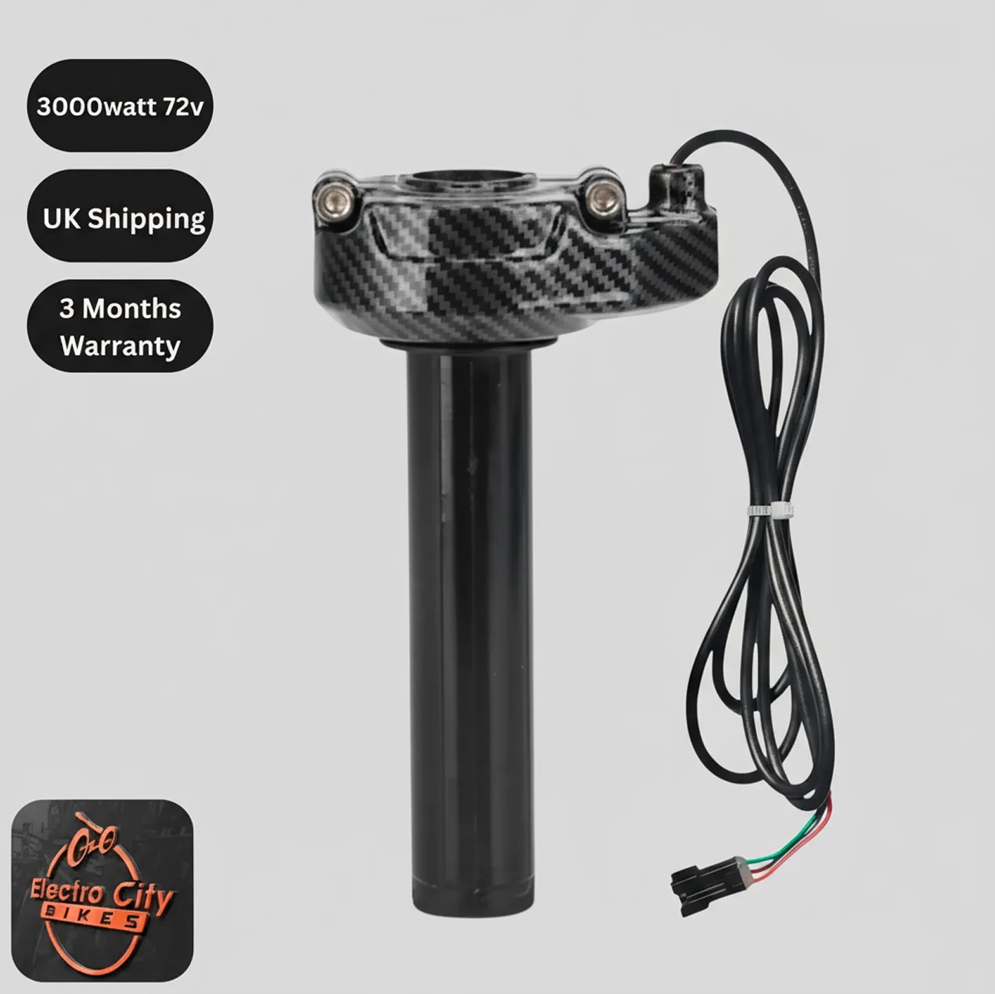 E-Bike Conversion Kit with All Batteries 3000W 72V 60A MTX Rim 27.5