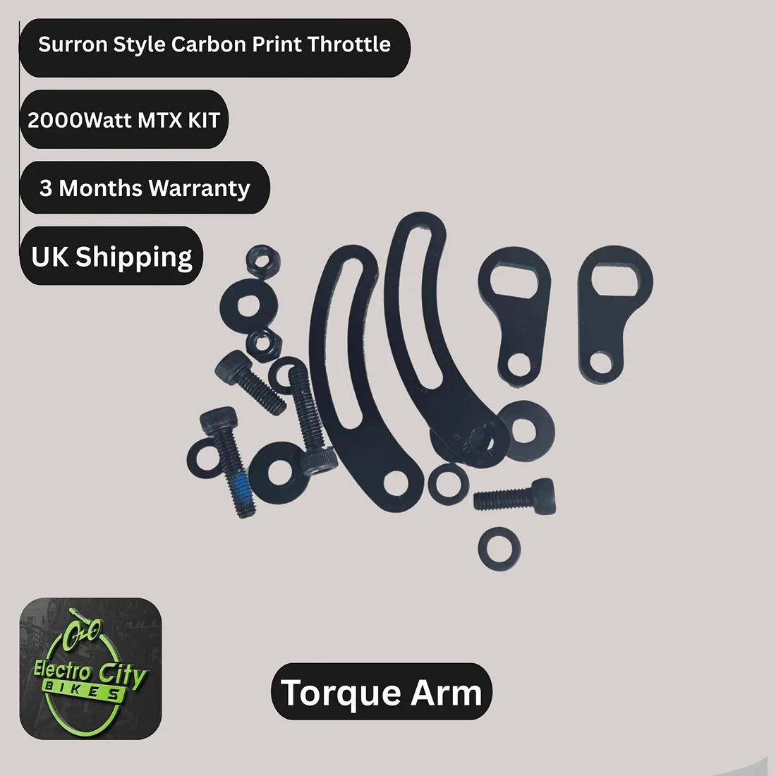 EBike Conversion Kit with all Batteries 2000W Sine Wave MTX UK 27.5