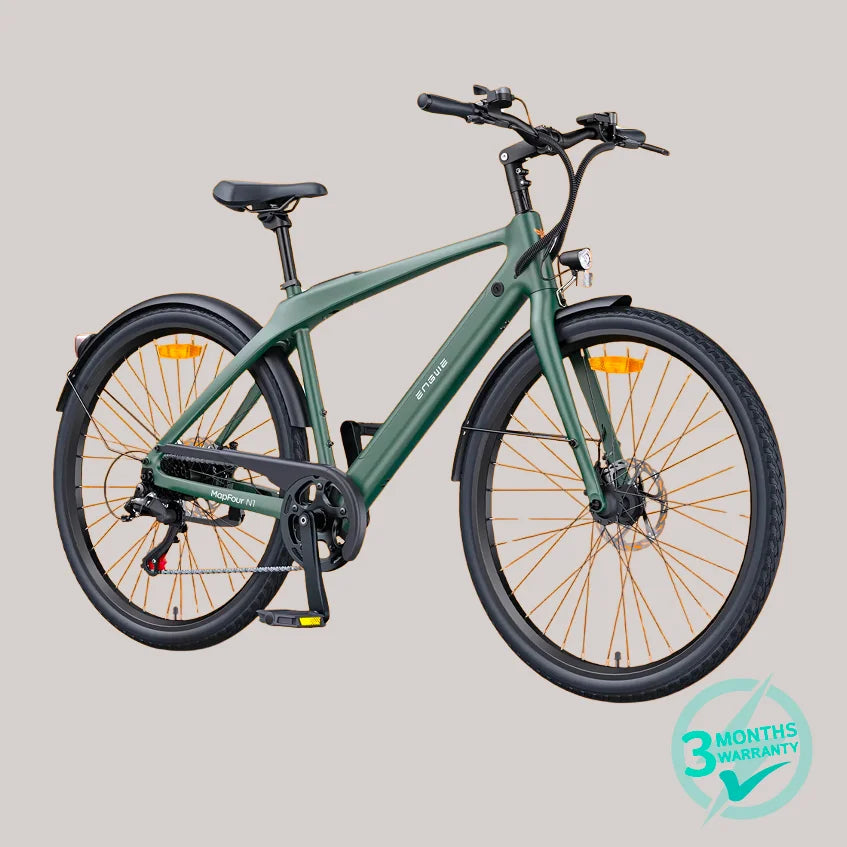 ENGWE N1 Air E-Bike 250W, Carbon Frame, 100KM Range, Lightweight City Ride
