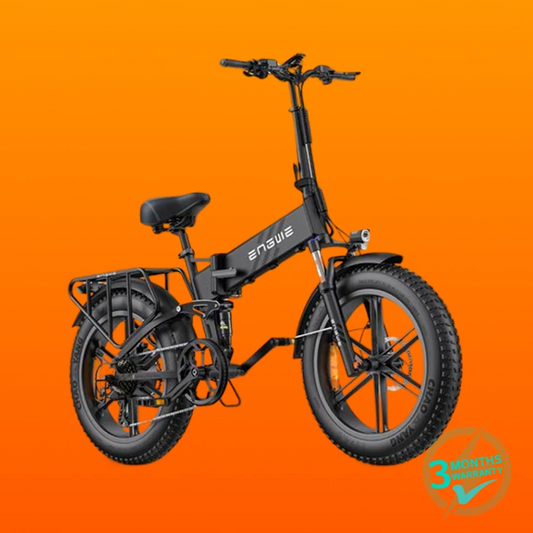 ENGWE ENGINE PRO 1000W Electric Bike – 20" Fat Tire, Folding, 48V E-Bike
