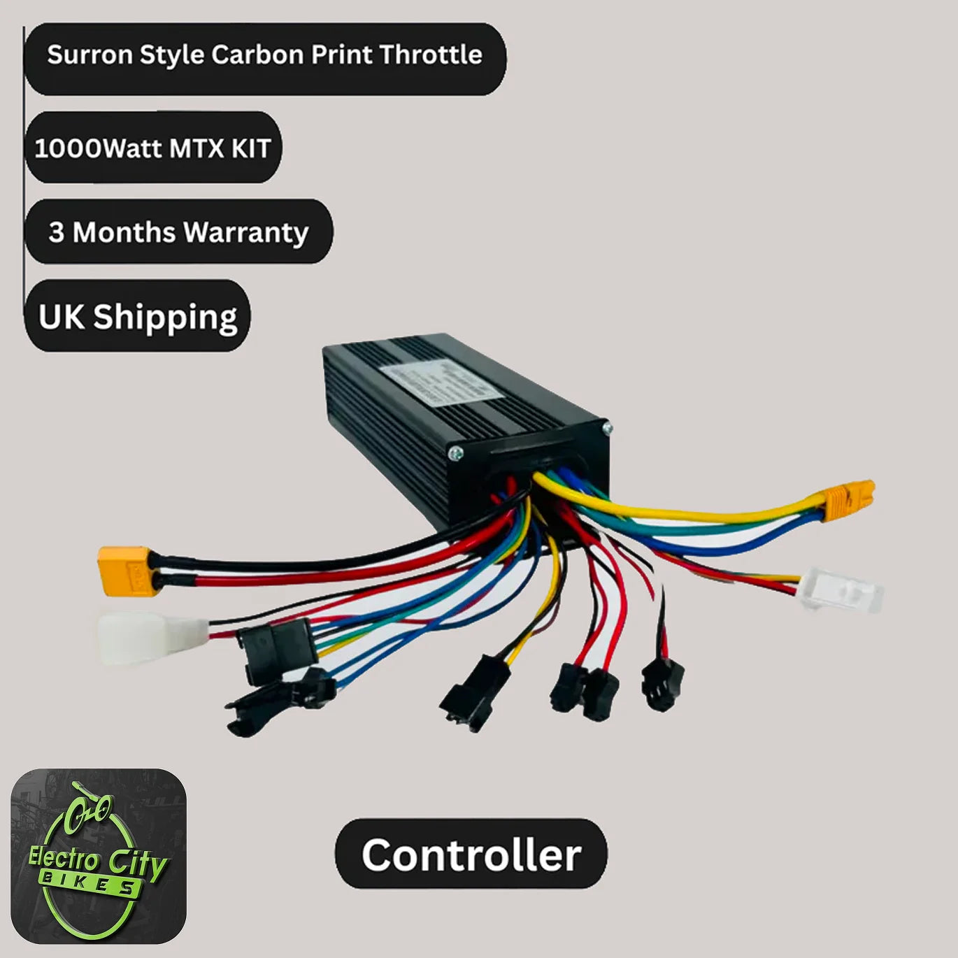 E-Bike Conversion Kit, 45A CONTROLLER ,MTX Rim, 2000W, 27.5/29/700C