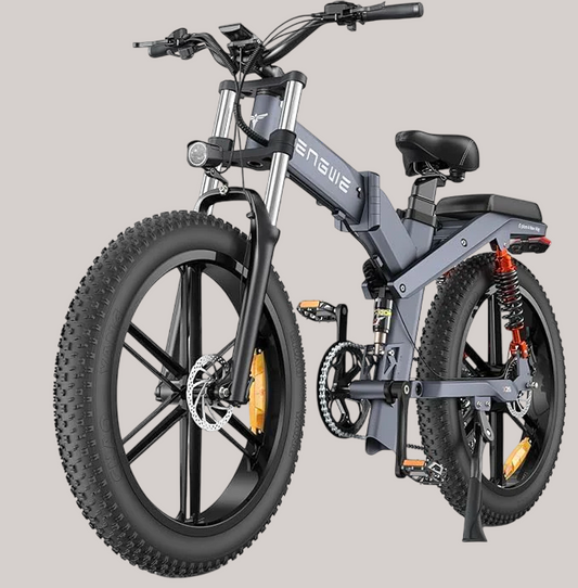ENGWE X20 Foldable E-Bike 25KM/H Triple Suspension Electric Bike
