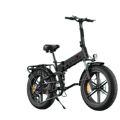 Engine X 250W Foldable E-Bike | 100 km Range, 25 km/h Max Speed, Full Suspension