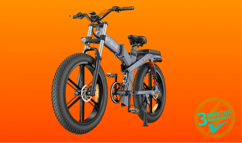 ENGWE X20 Foldable E-Bike 25KM/H Triple Suspension Electric Bike
