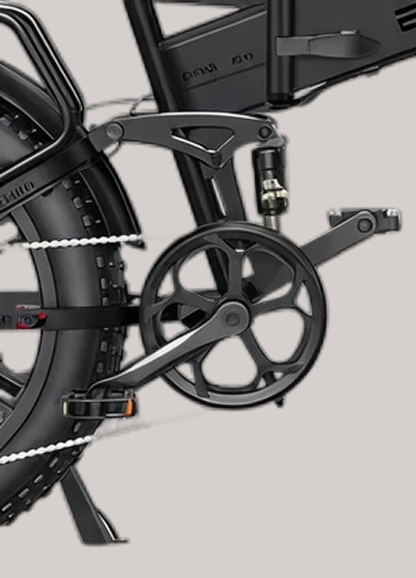 ENGWE ENGINE PRO 1000W Electric Bike – 20" Fat Tire, Folding, 48V E-Bike