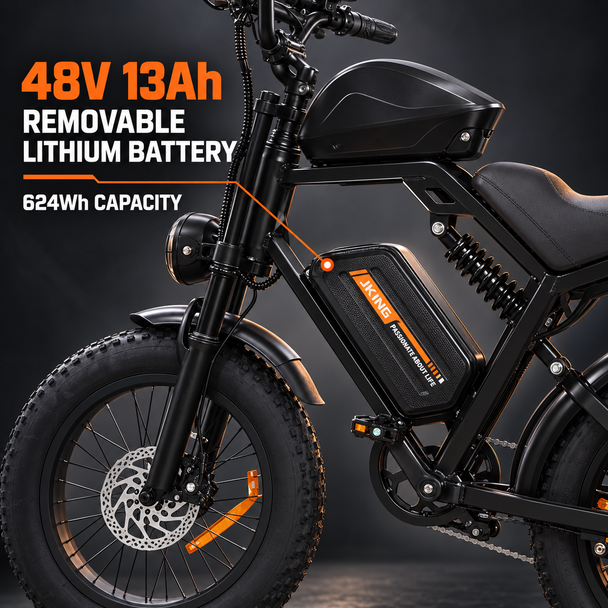 FXH-002 20 Inch Fat Tyre Electric Bike 48V 13Ah 500W Motor 20 x 4.0 E-Bike